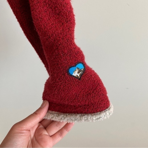 Kuhl Alfpaca Fleece 1/4 Zip Sweater Pullover Red Womens Medium - Picture 4 of 12